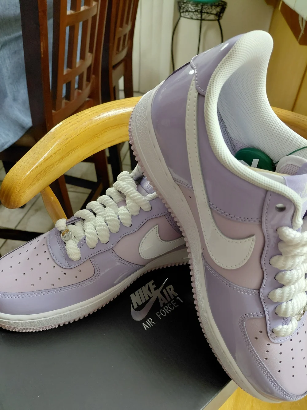 Brand New Nike Air Force 1 Low - Lavender/White